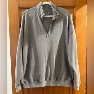 A&F Co. 3/4 zip Crewneck sweatshirt, size XL